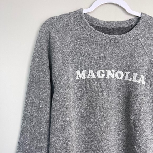 Magnolia Sweaters - Magnolia Gray Sweater, Joanna Gaines Brand, Comfy Pullover Crew Neck, Large